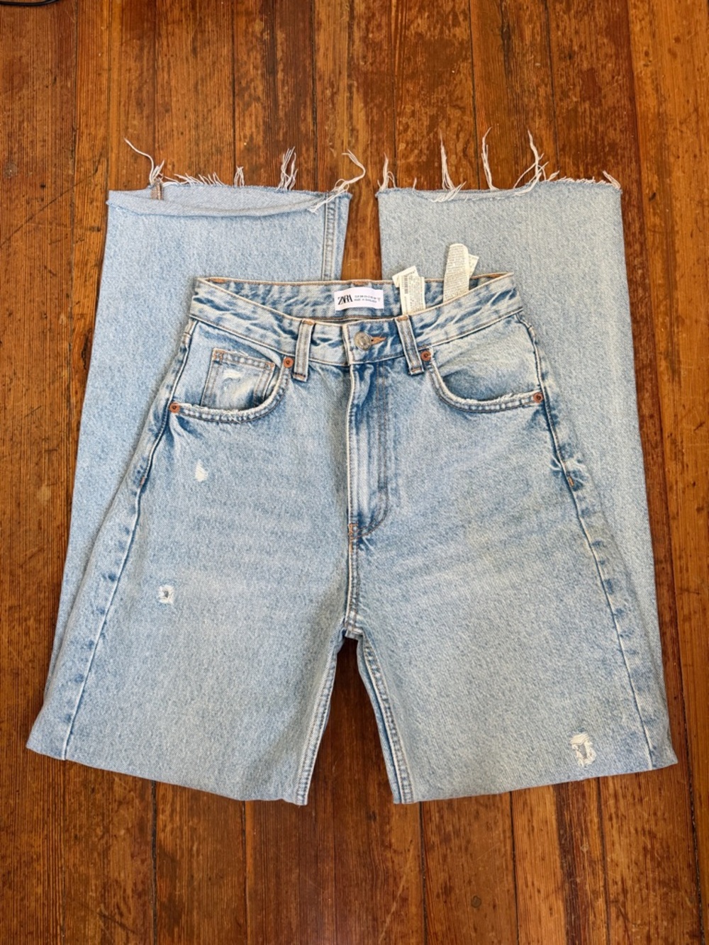 Zara high waist jeans